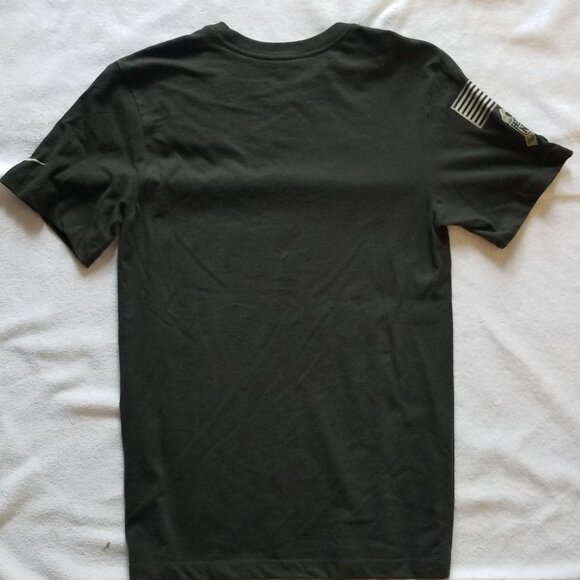 Baltimore Ravens Nike Dark Green Salute to Service Sideline Slub Dri-FIT T-Shirt - Picture 8 of 9